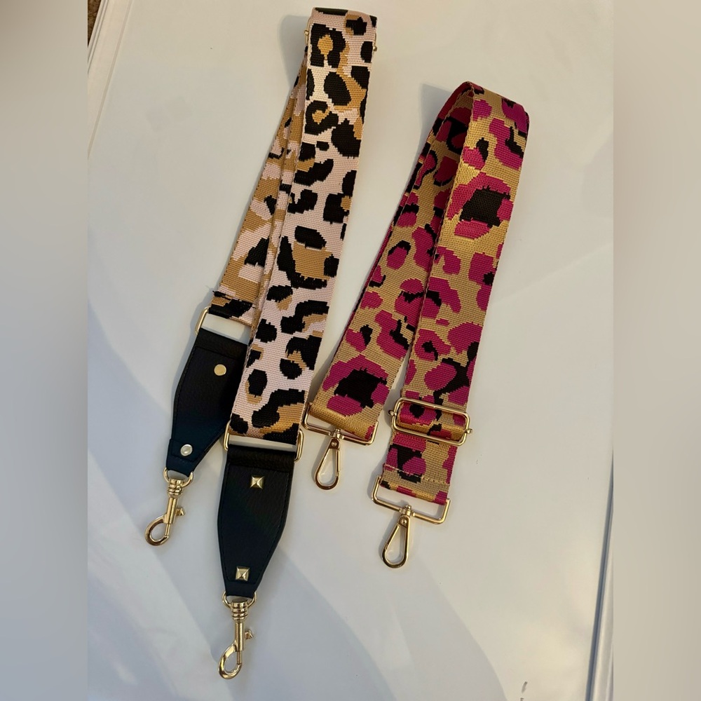 Animal Print Bag Straps